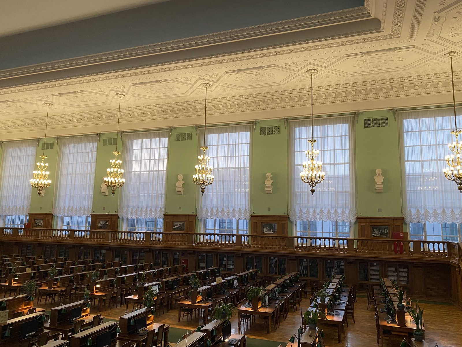 third reading room of the Lenin Library